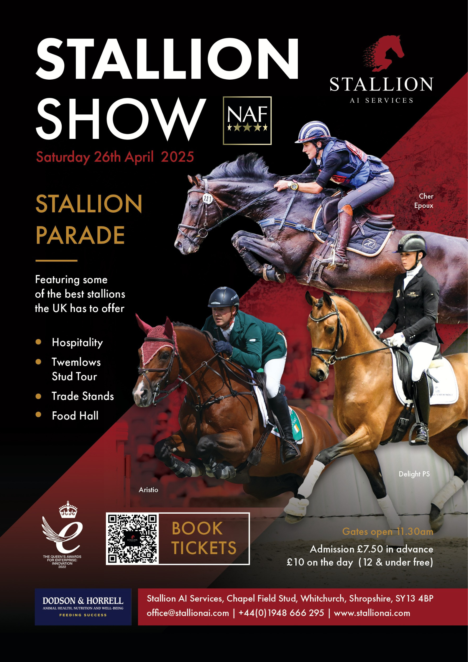 STALLION SHOW  Entry Ticket (ex VAT)